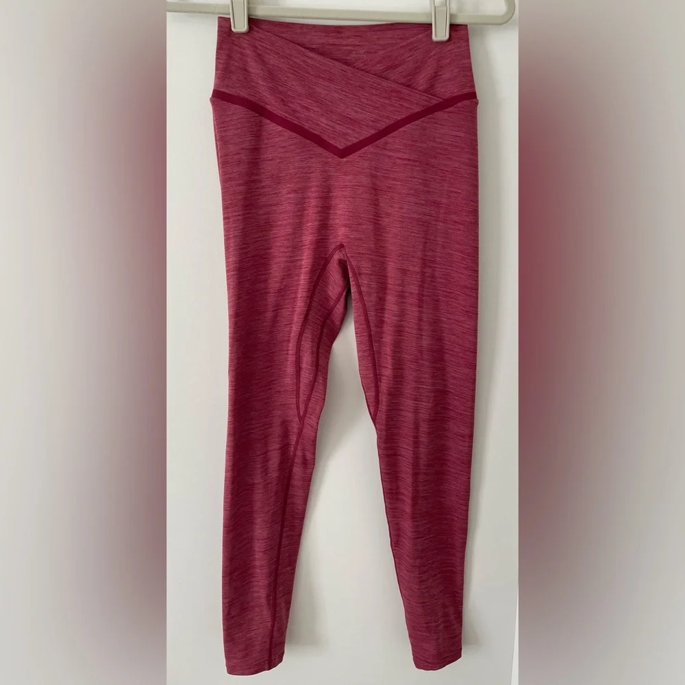 Vitality Daydream V Pant in Sangria Marl, Size M - Picture 2 of 6